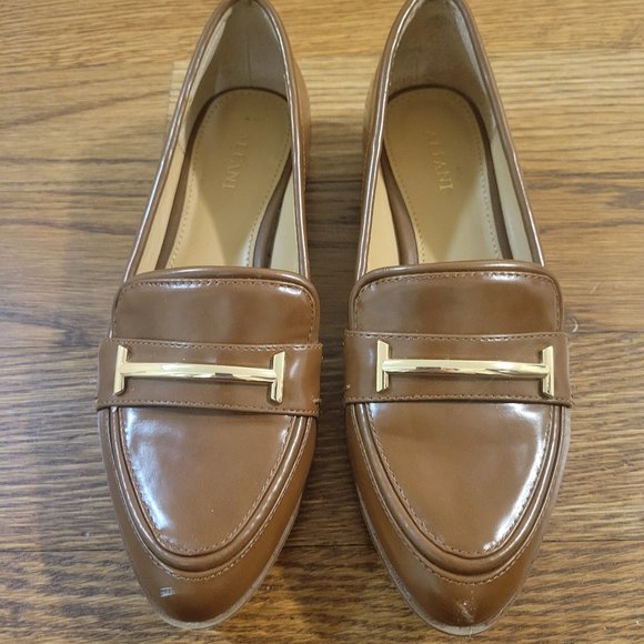 Alfani Shoes - Alfani Womens Ameliaa Loafers Brown or Cognac 5 M